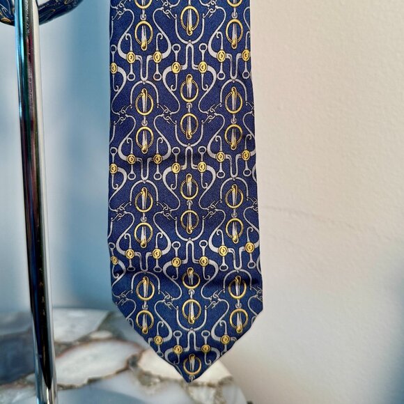 Authentic Vintage Hermes Silk Neck Tie (pick 1) - Picture 7 of 16